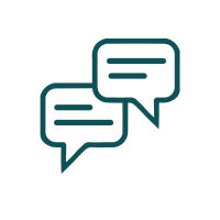 Talk Bubbles showing conversation icon